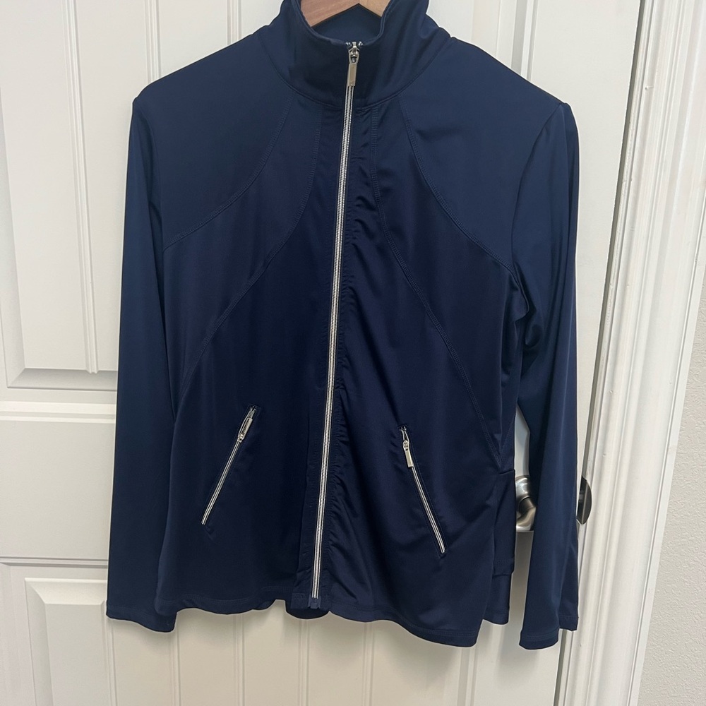 Tail Midnight Blue Jacket with peplum back - super cute!